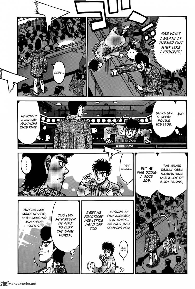Hajime no Ippo: Fighting Spirit, Chapter 967 image 11